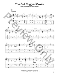The Old Rugged Cross Guitar and Fretted sheet music cover